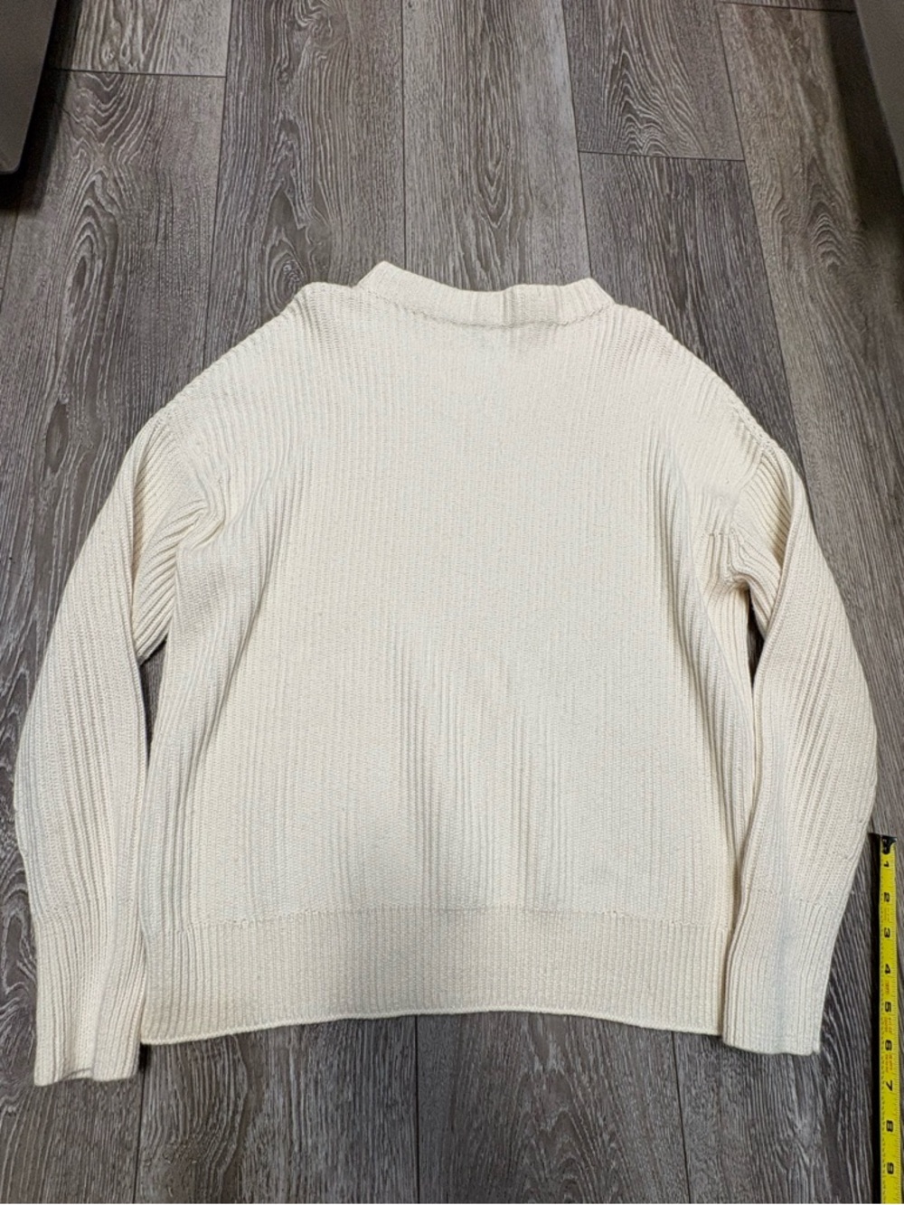 Vince Classic viory Ribbed Women's Sweater 15% cashmere - Picture 6 of 8